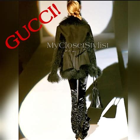 gucci sheepskin coat|GUCCI® Official .